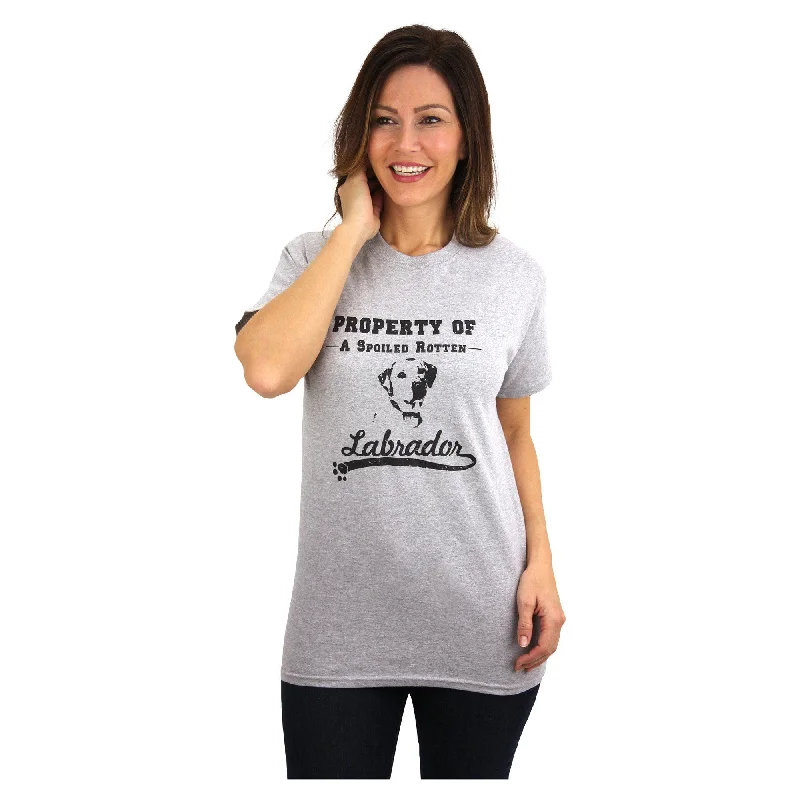 Property Of Dog Breed T-Shirt Practical Women's Quick - dry