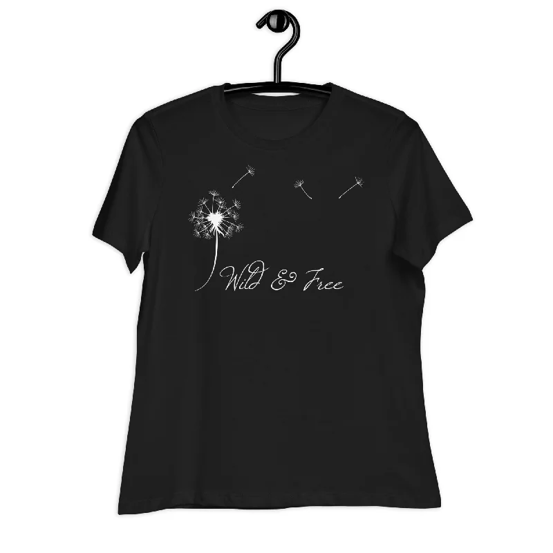 Wild & Free Flower Women's Relaxed T-Shirt Cashmere