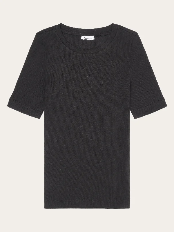 Rib t-shirt - Black Jet Rugged Women's Outdoor 