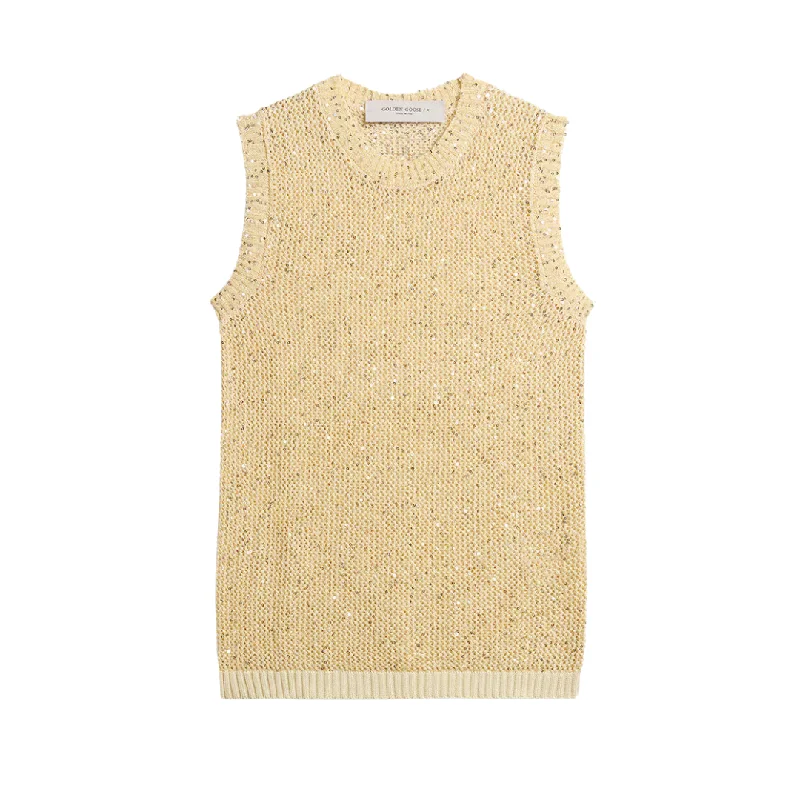 Sequin Mesh Tank Confident Women's High - fashion