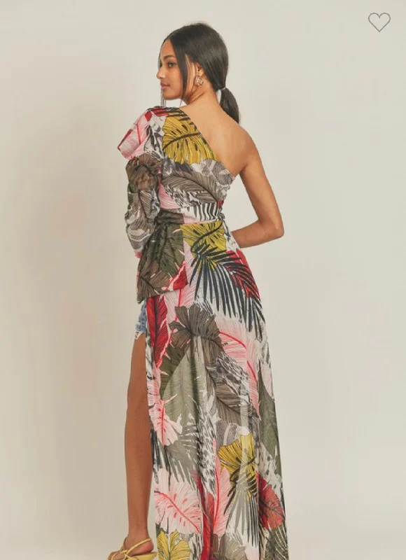 Z Print Olive Sleek Women's Metallic