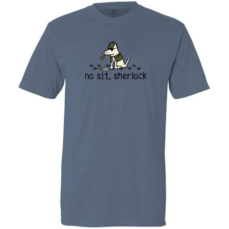Teddy the Dog™ No Sit Sherlock T-Shirt Sophisticated Women's Tailored