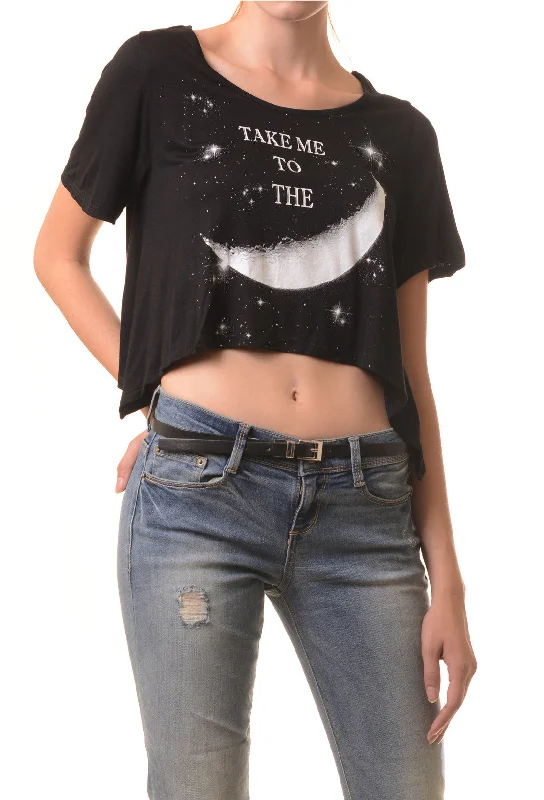 Take Me to the Moon Tee Elegant Women's 