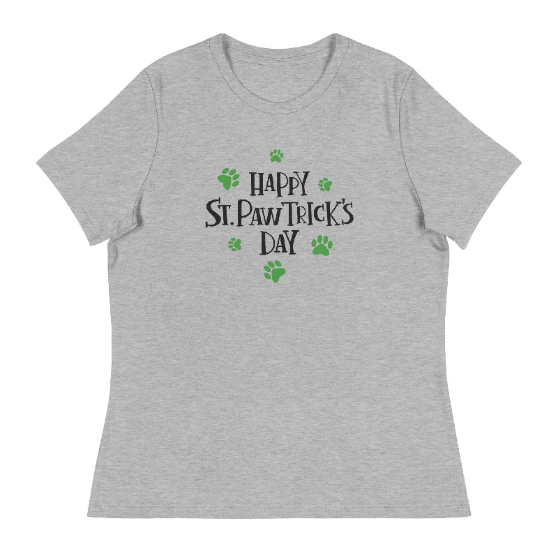 Happy St. Pawtricks Day Women's Relaxed T-Shirt garde