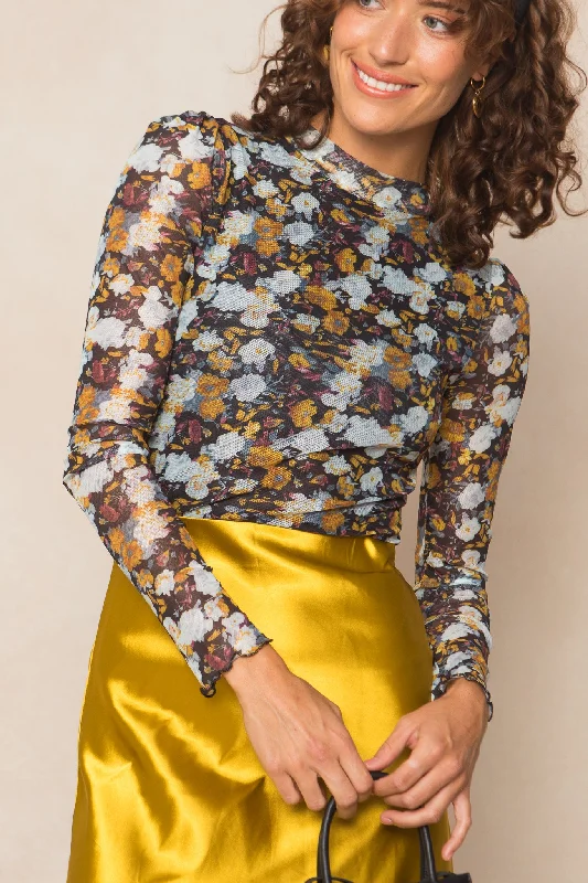 Ava Top in Floral - FINAL SALE Casual Women's Japanese 