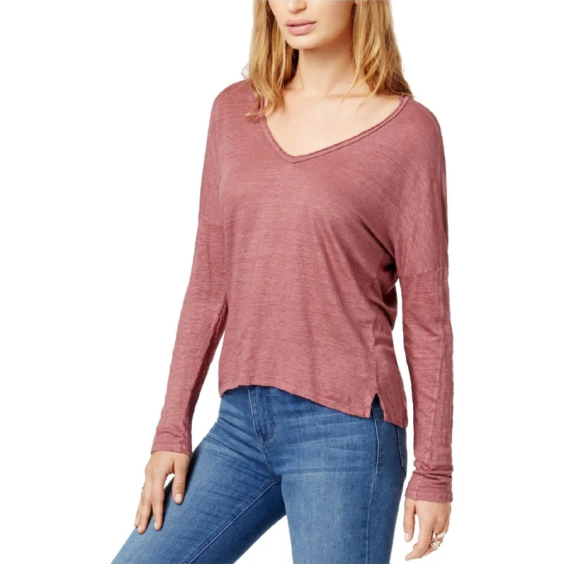 Project Social T Womens Raine Textured Basic T-Shirt Sustainable Organic