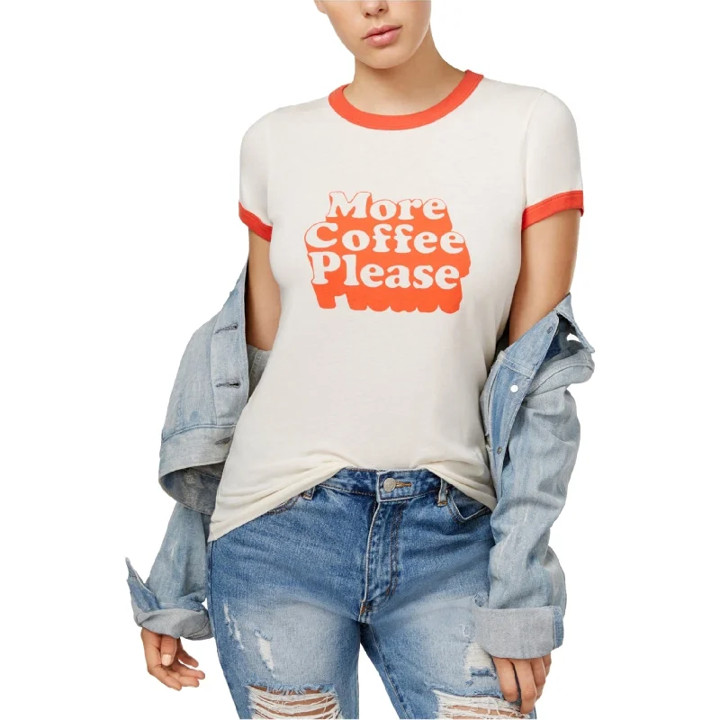 ban.do Womens More Coffee Graphic T-Shirt, Off-White, Small Casual Women's Japanese 
