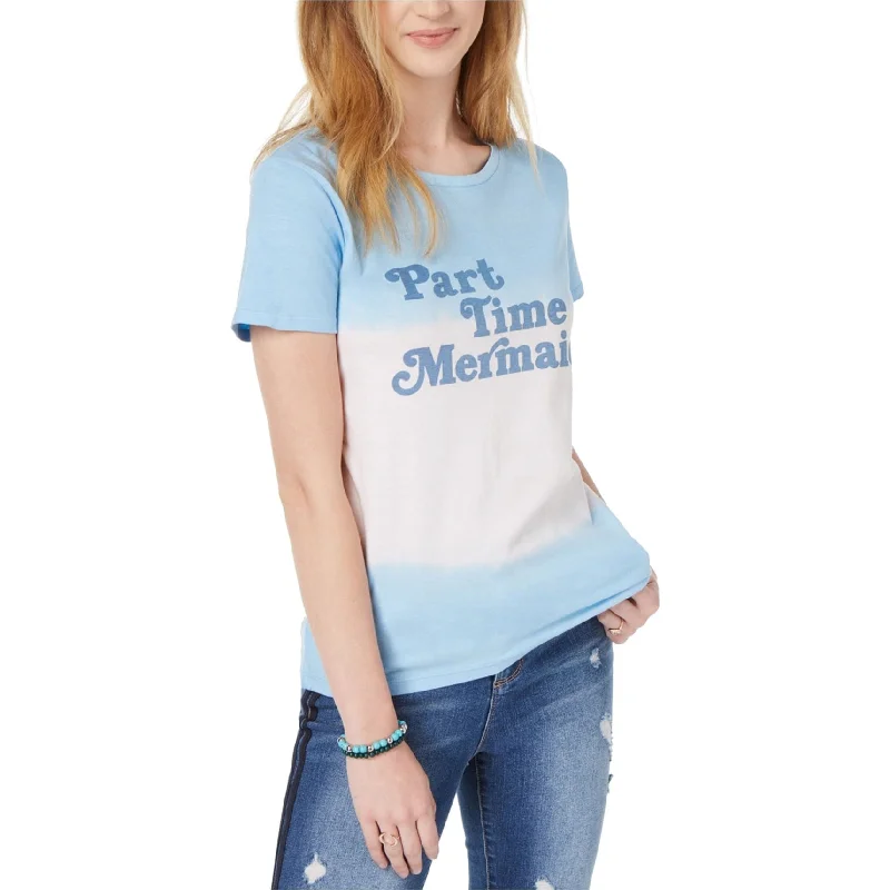 Freeze CMI Inc. Womens Colorblock Jewel Neck Graphic T-Shirt, Blue, Small Vintage Women's 1970S 