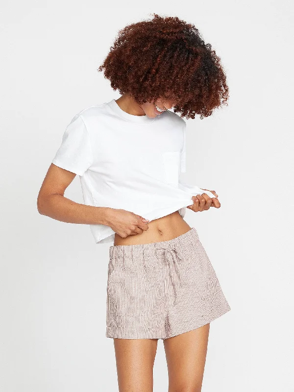 Sunday Strut Shorts - Raisin Sophisticated Women's 